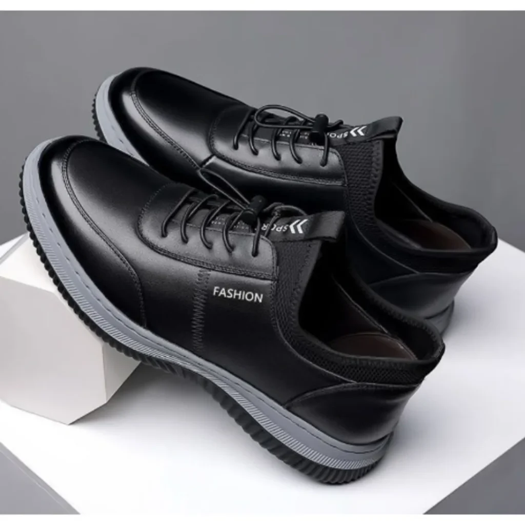 Men's Casual Wear-Resistant Lace-Up Shoe