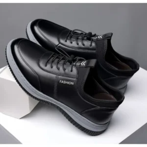 Men's Casual Wear-Resistant Lace-Up Shoe - Image 4