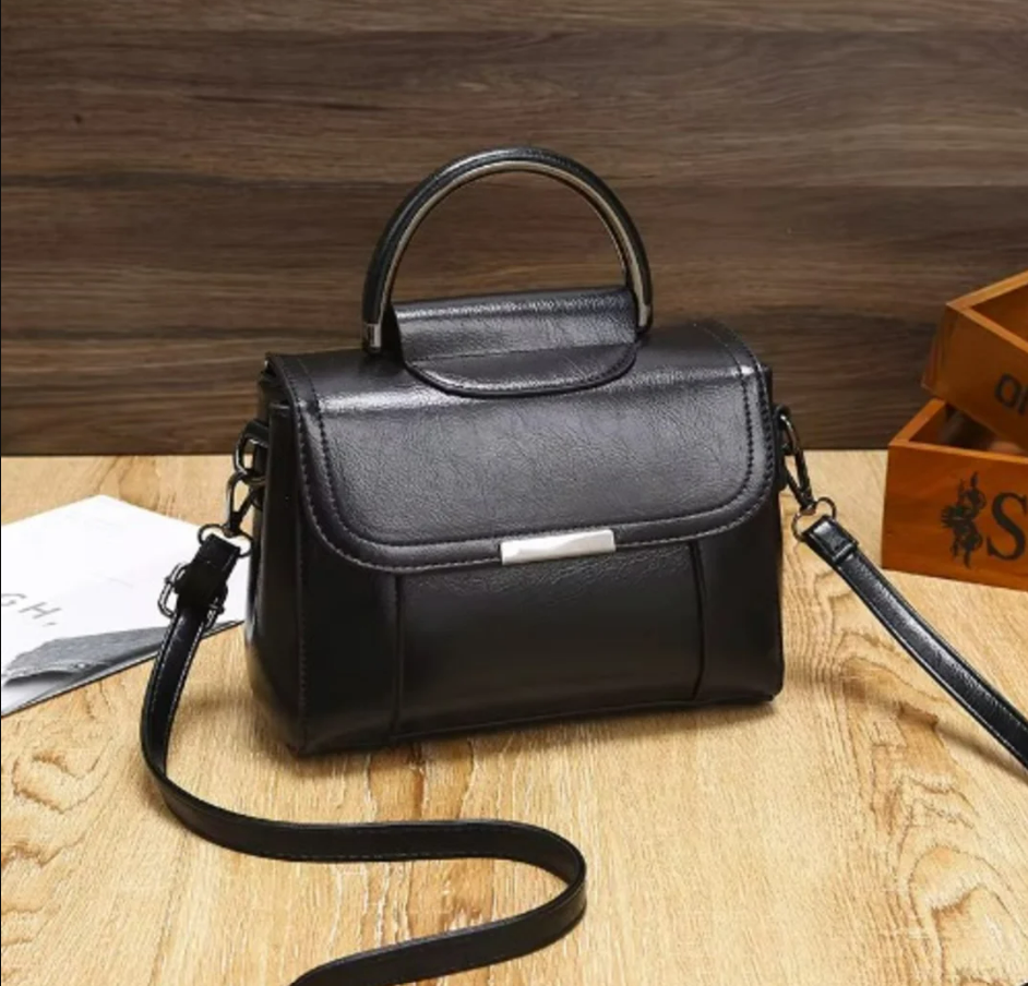 Fashion Shoulder Bag - Black - Image 2