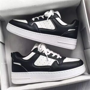 Men’s Breathable Sneakers – Black - Image 2