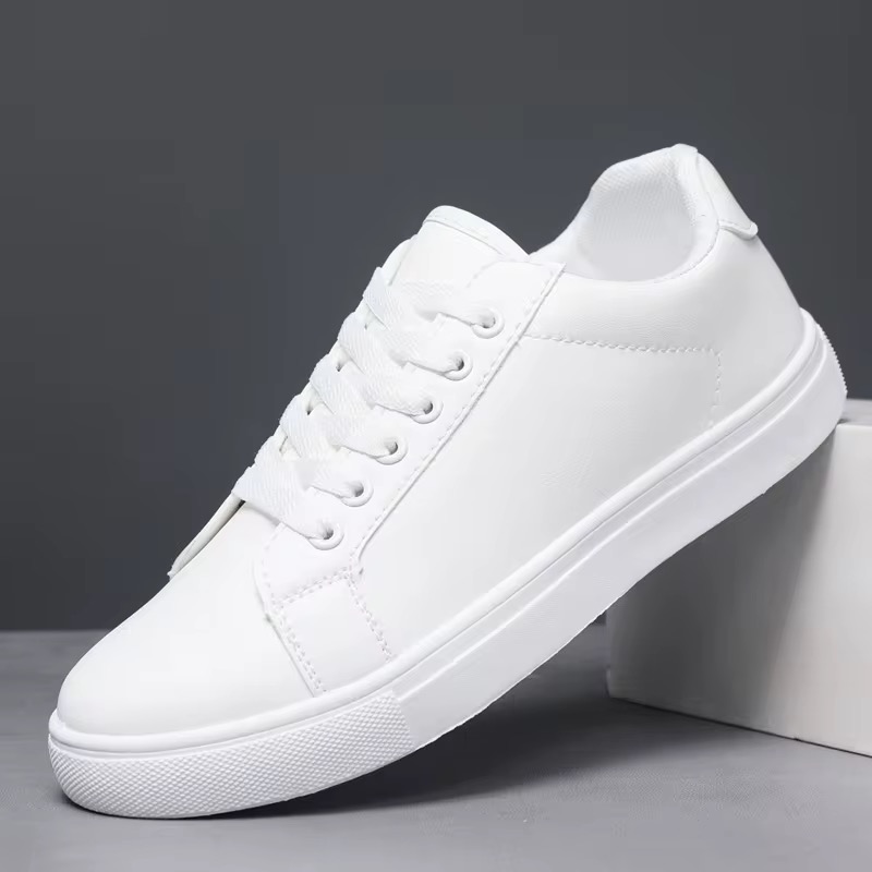 Men’s Walking  Shoes - White - Image 1