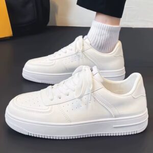 Men’s Walking  Shoes - White - Image 2
