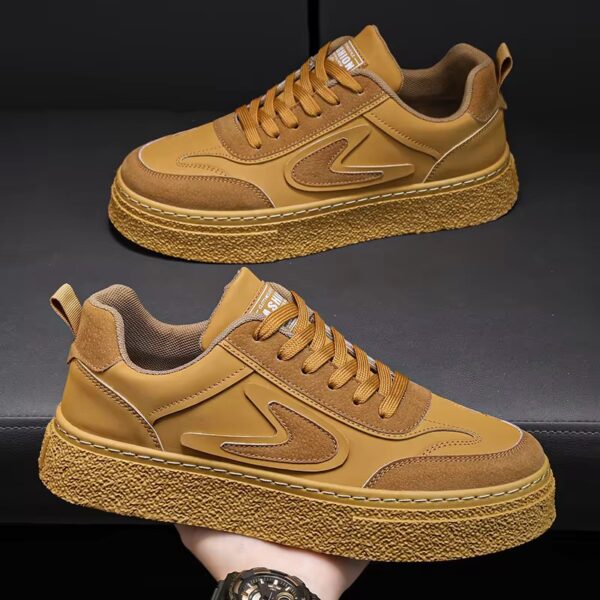 Men's Breathable Walking Shoes - Brown