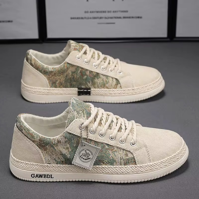 Men’s Mesh Anti-Slip Sports Canvas Shoes - Image 1