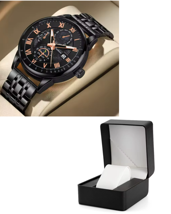 Men’s Luxury Stainless Steel Business Watch