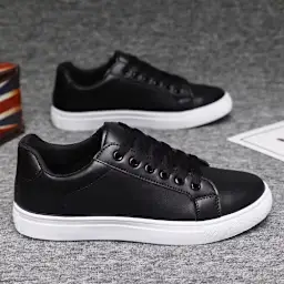 Men’s Lightweight Breathable Sneakers – Black