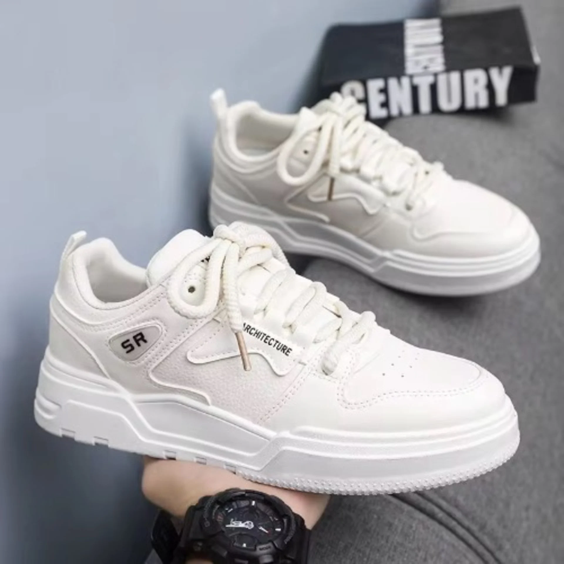 High Quality Latest ultra Fiber Men's Sneakers - Image 3