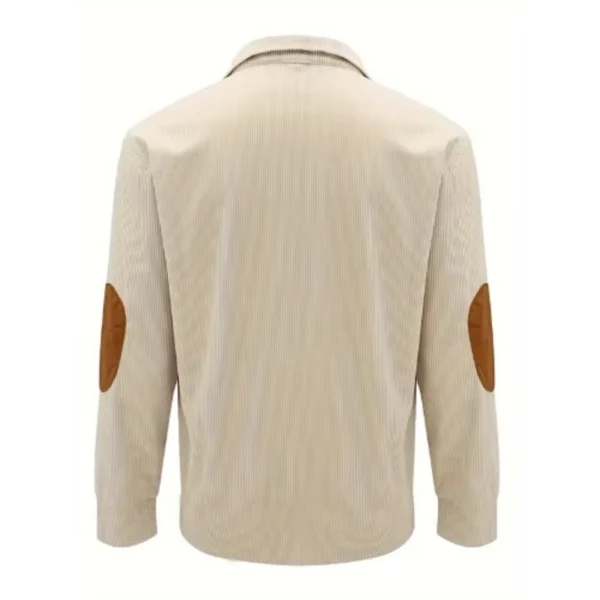 Casual Heavyweight Office Formal Long Sleeve Shirt for Men