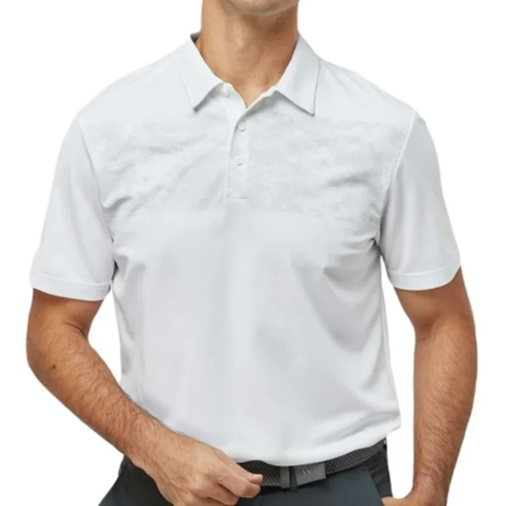 Button Golf Polo Shirt for Men