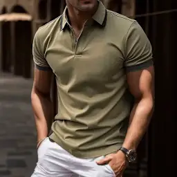 Men’s Short Sleeve Polo T-Shirt