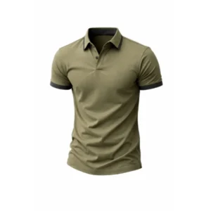 Men’s Short Sleeve Polo T-Shirt - Image 6