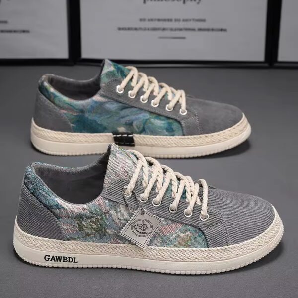 Men’s Mesh Anti-Slip Sports Canvas Shoes