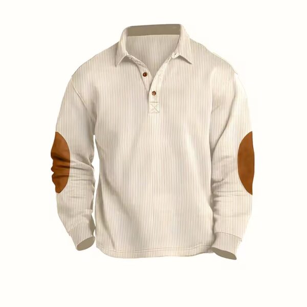 Casual Heavyweight Office Formal Long Sleeve Shirt for Men