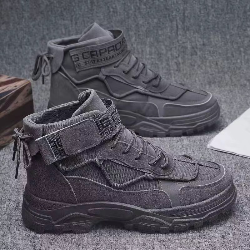 High Top Workwear Boots - Image 1