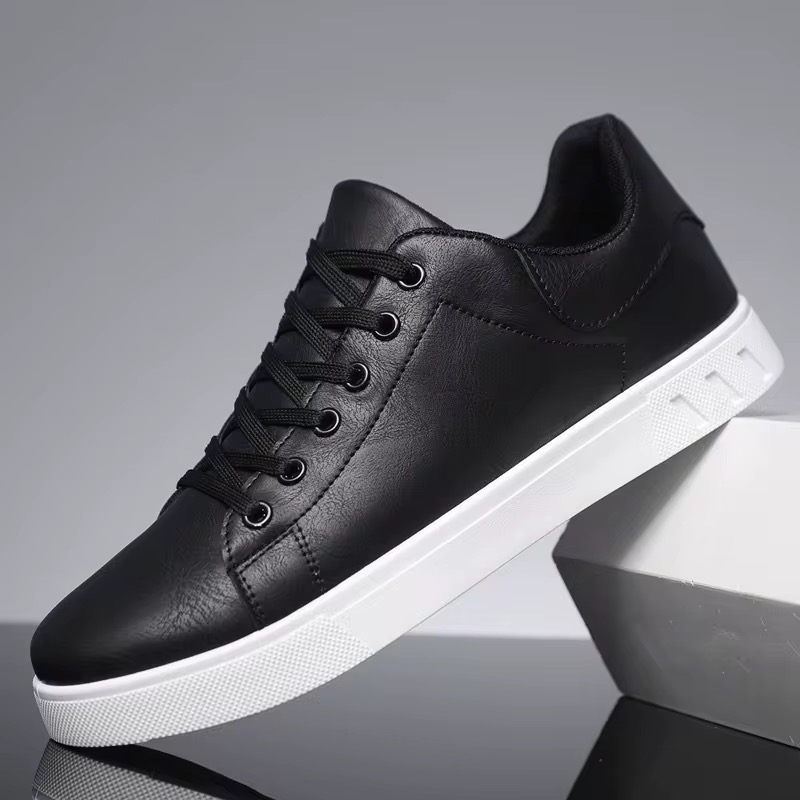 Factory Customized Men’s Shoes - Black - Image 1