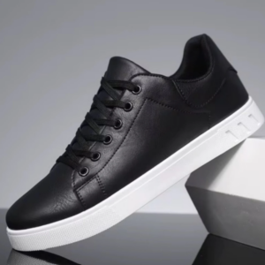 Factory Customized Men’s Shoes - Black - Image 4