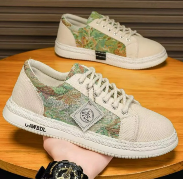 Men’s Mesh Anti-Slip Sports Canvas Shoes