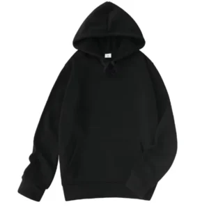Men’s Plain Sweatshirt Hoodie Regular Fit - Image 2