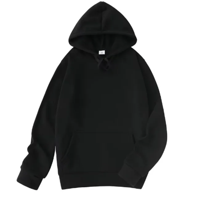 Men’s Plain Sweatshirt Hoodie Regular Fit - Image 2