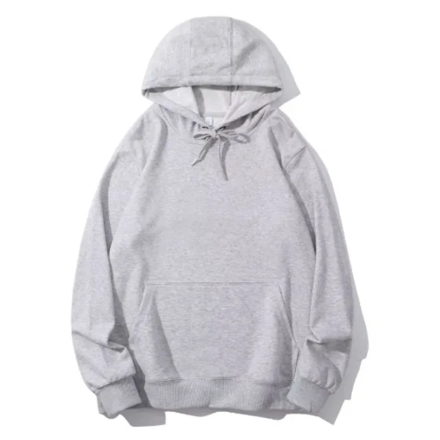 Men’s Plain Sweatshirt Hoodie Regular Fit - Image 3