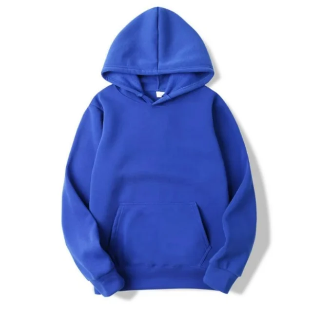 Men’s Plain Sweatshirt Hoodie Regular Fit - Image 4
