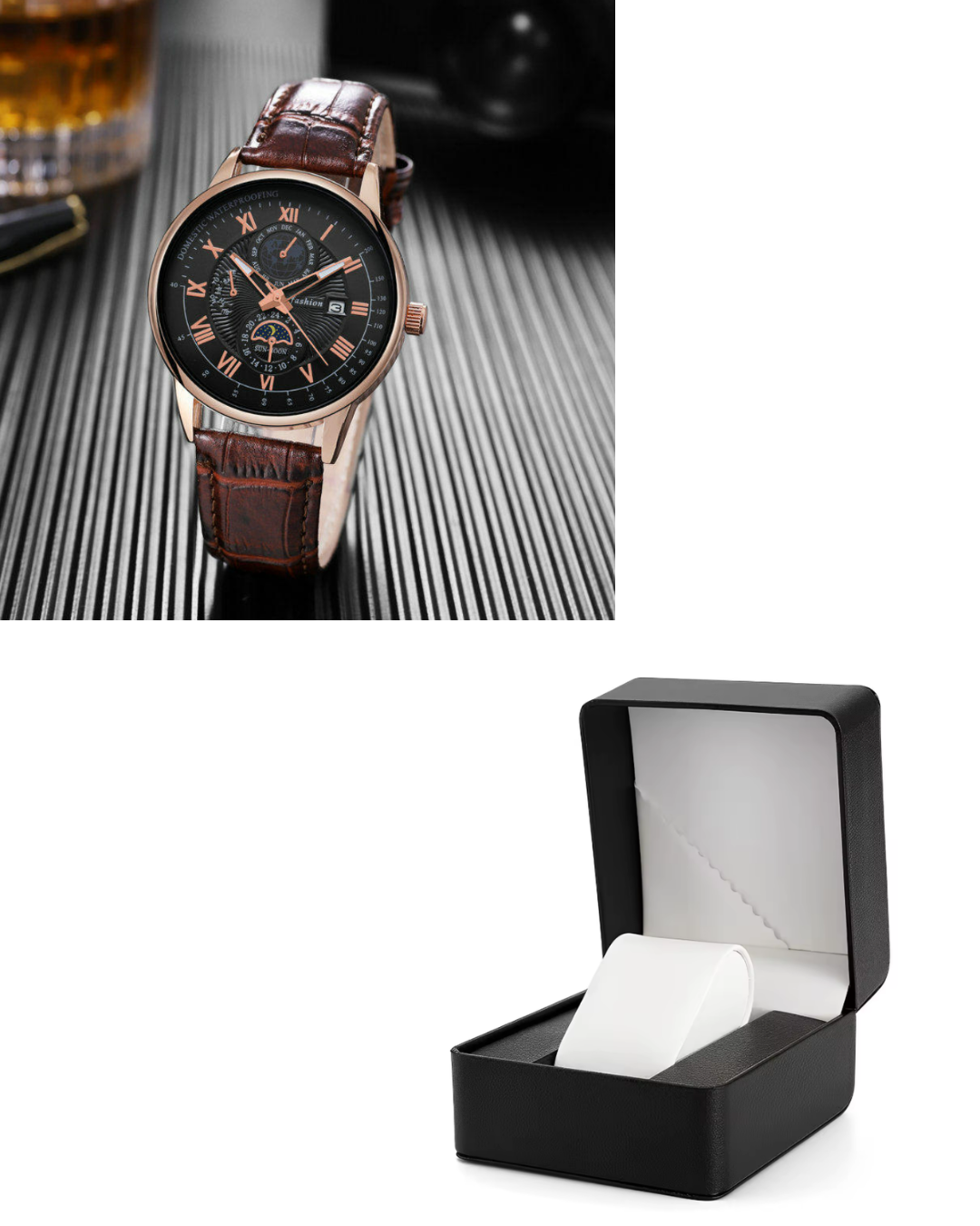 Men's Top Luxury Quartz Business Watch - Image 1