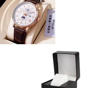 Men's Luxury Business Leather Strap Watch