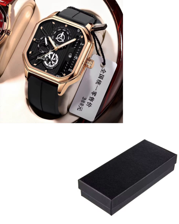Mens Luxury Quartz Watch