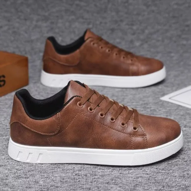 Factory Customized Men’s Shoes – Brown - Image 3