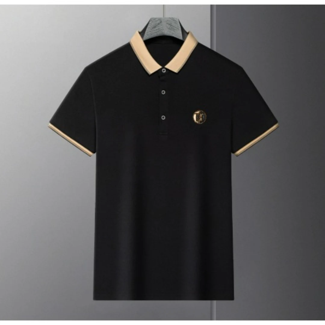 Men's Polo Shirt With Contrast Collar - Image 1
