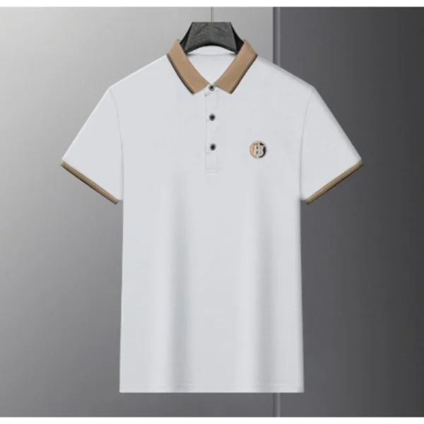 Men's Polo Shirt With Contrast Collar