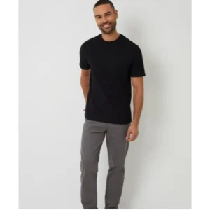 Knitted Threadbare Top For Men - Black - Image 4