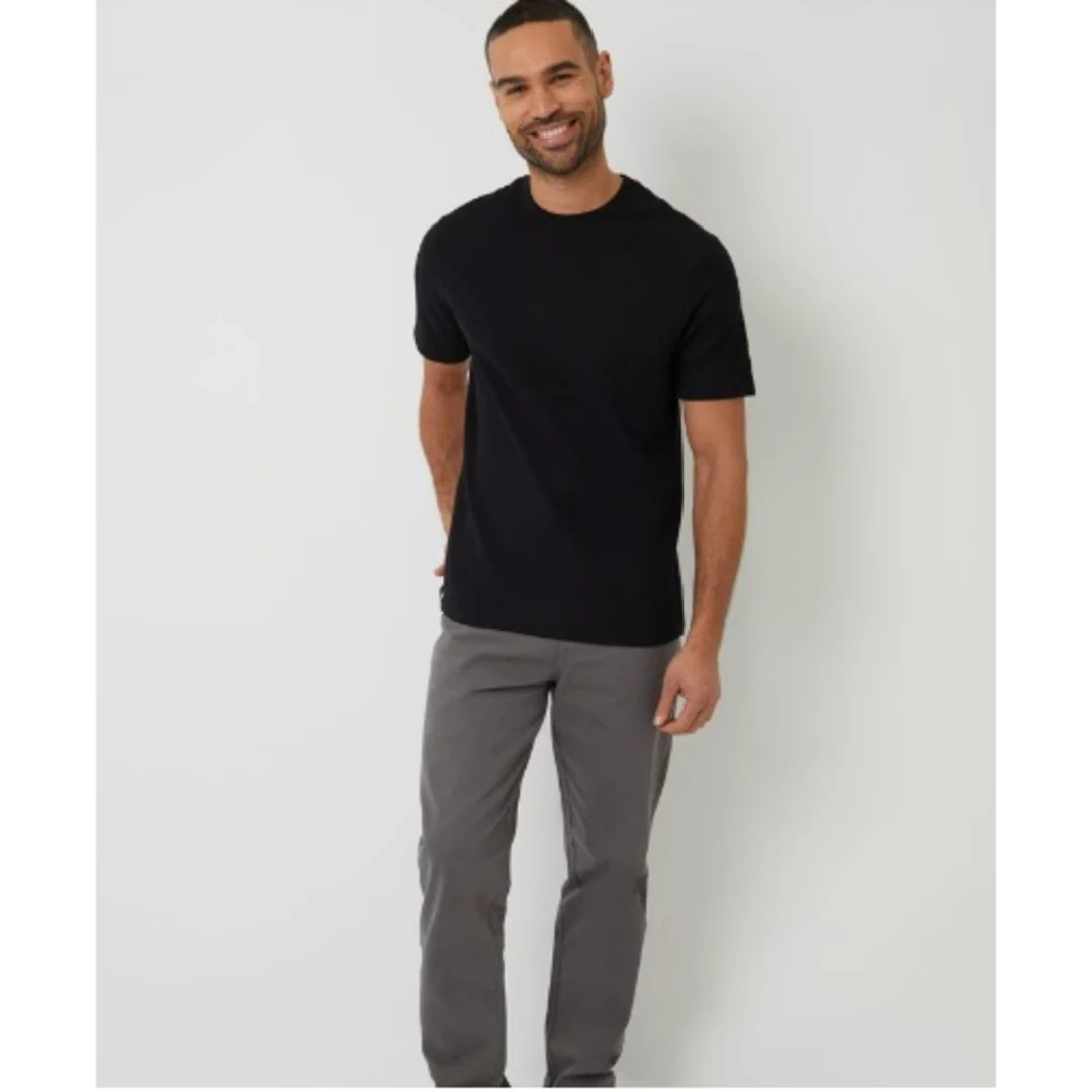 Knitted Threadbare Top For Men - Black - Image 4