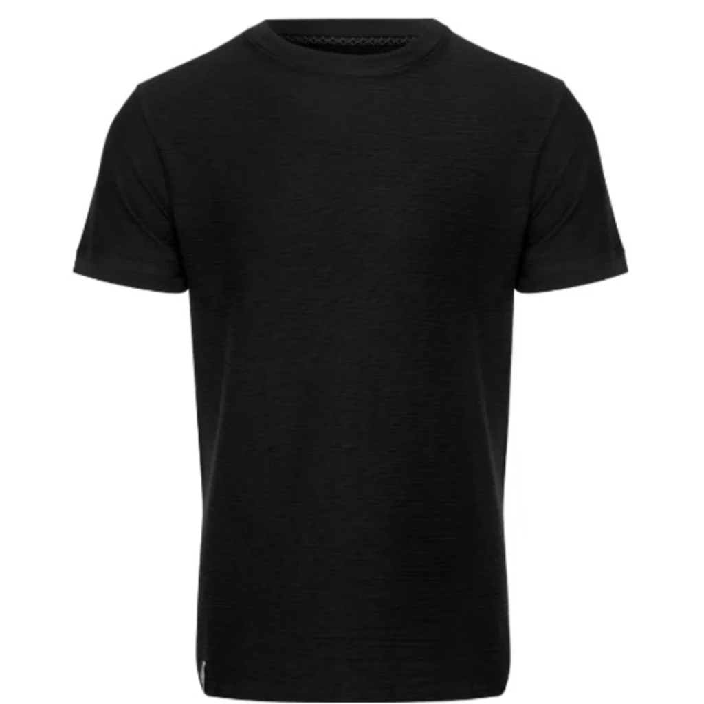 Knitted Threadbare Top For Men - Black