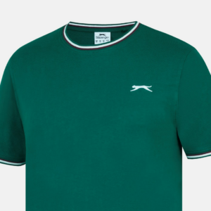 Slazenger Tipped Tee Shirt Mens - Image 10