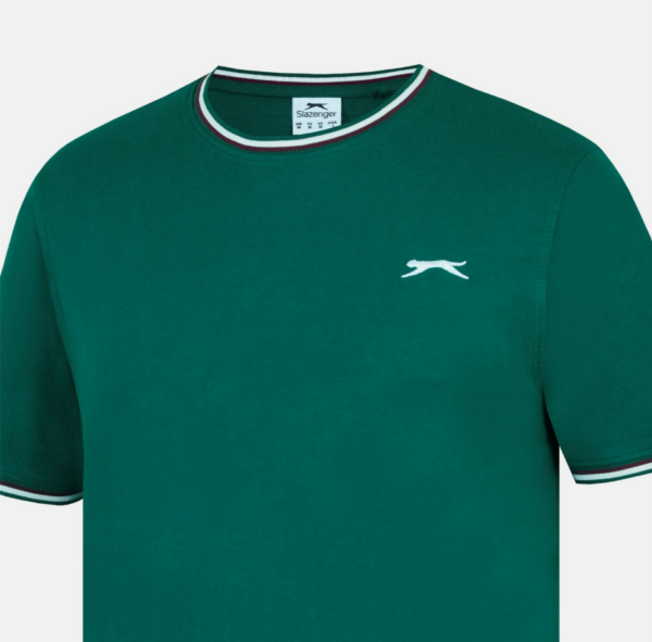 Slazenger Tipped Tee Shirt Mens