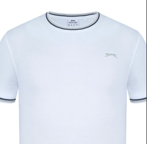 Slazenger Tipped Tee Shirt Mens