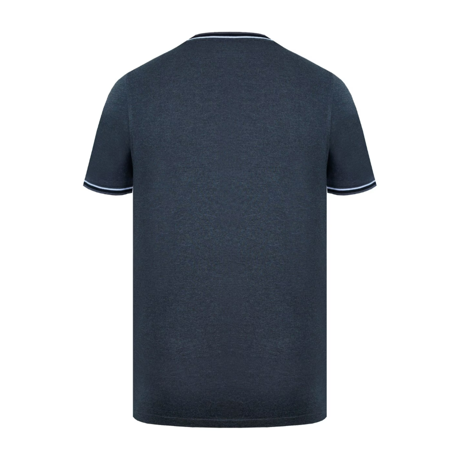 Slazenger Tipped Tee Shirt Mens - Image 4