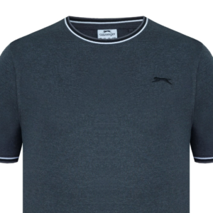 Slazenger Tipped Tee Shirt Mens - Image 2