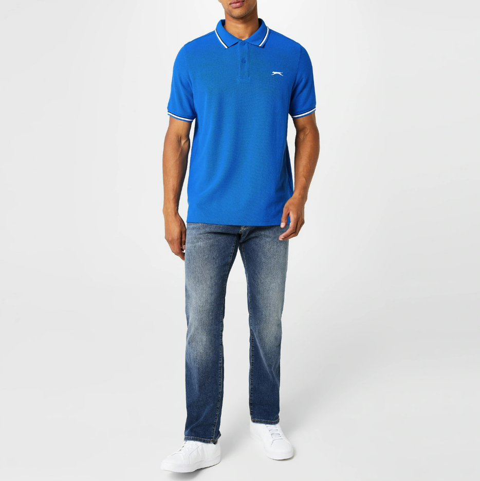 Slazenger Tipped Polo Shirt - Image 14