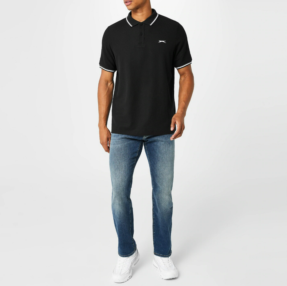 Slazenger Tipped Polo Shirt - Image 13