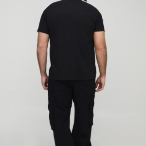 boohooMan Pique Colour Block Polo - Image 4
